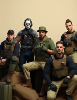 task force 141 — AI character avatar