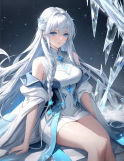 Alice Frostveil — AI character avatar