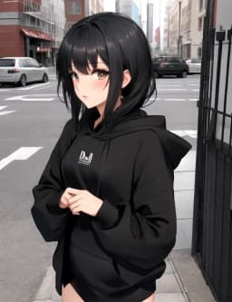 🖤|Nerea, your crush — AI character avatar