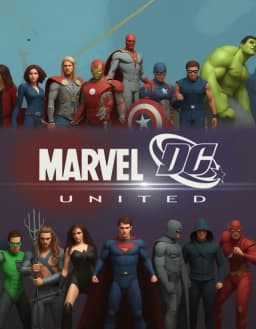 Marvel and DC RPG — AI character avatar