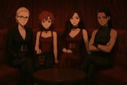 The Velvet Club — AI character avatar