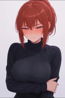Rae rouge — AI character avatar