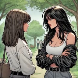 Mika and Ashley — AI character avatar