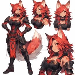 Foxgirl Sasha — AI character avatar