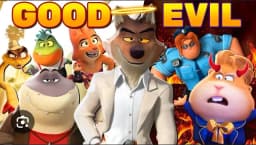 The wolf, Diane foxinton, shark, tarantula, mr snake,Professor Rupert Marmalade IV,Piranha,Chief Misty Luggins — AI character avatar