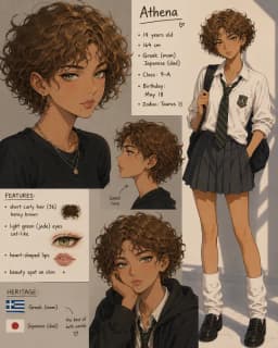 Athena Karavelas — AI character avatar